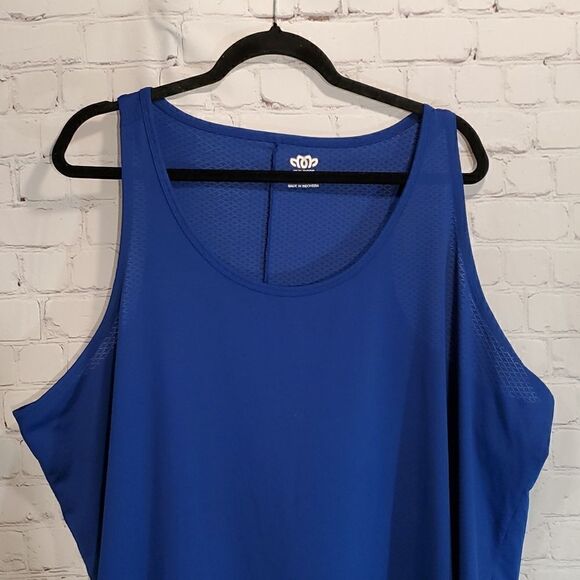 Maurices inMotion blue plus size 3 tank top - Picture 2 of 9
